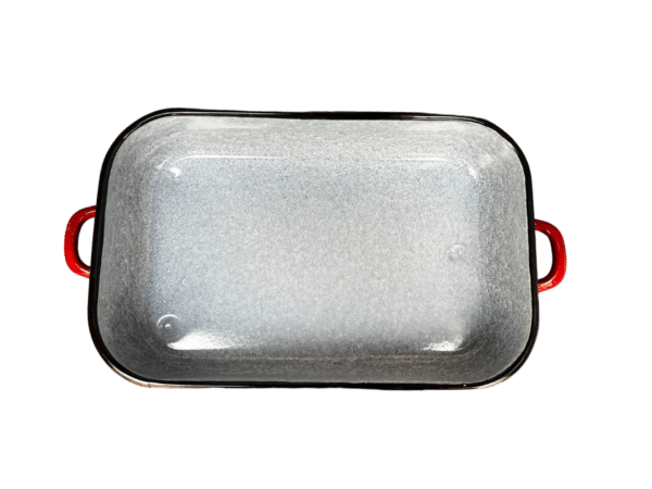 Vnútorná časť smaltovaného pekáča