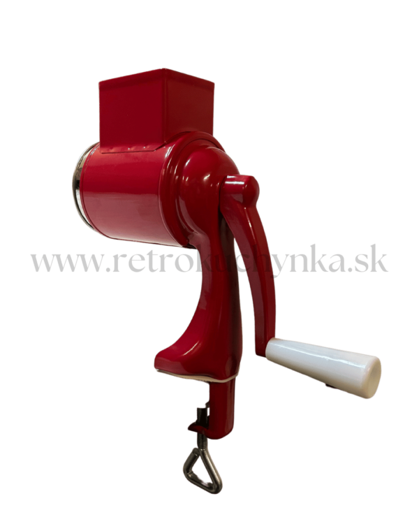 mlynček na orechy červený