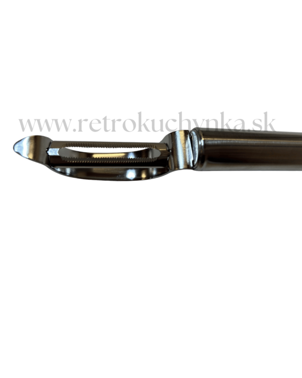 nerezová škrabka na zeleninu obojstranná